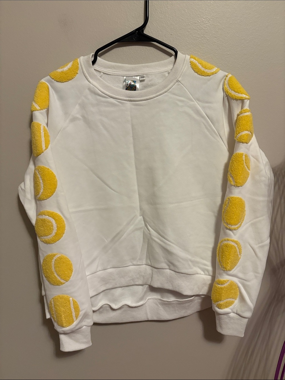 Queen of sparkles Tennis Ball Sweatshirt